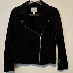 Old Navy Women's Black Denim Jacket